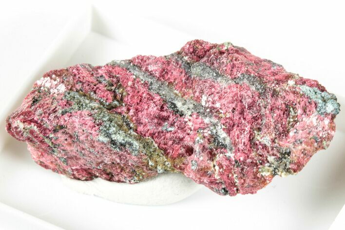 Rare, Vibrant Red Gillespite Specimen - Canada #317404